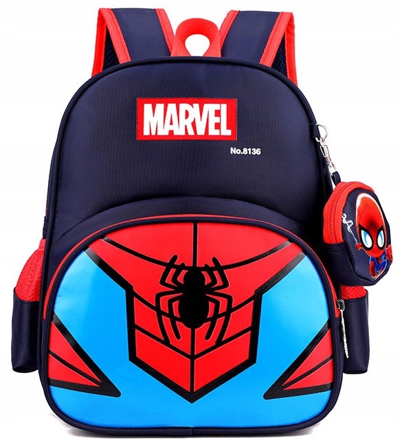 Školský batoh Spiderman pre deti + peňaženka